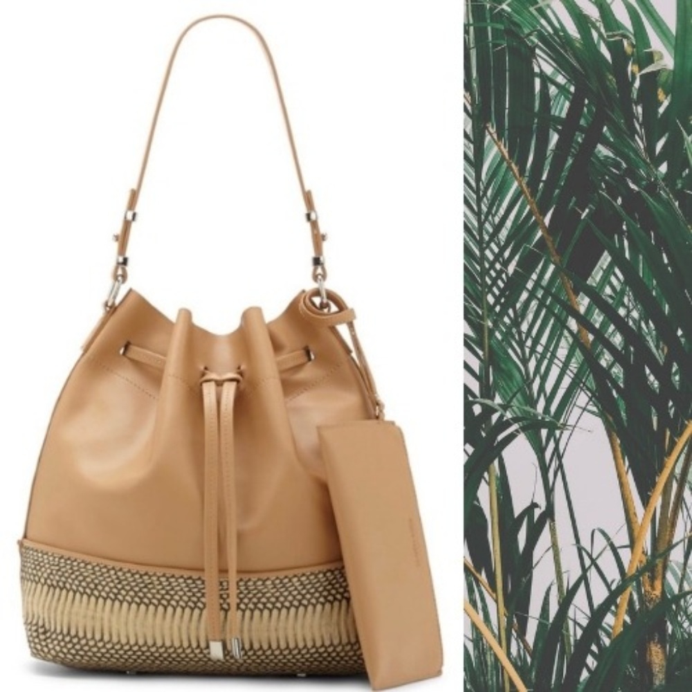 Bucket Bag by Vince Camuto, 100% Genuine Leather